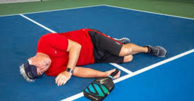 Pickleball Injuries  image